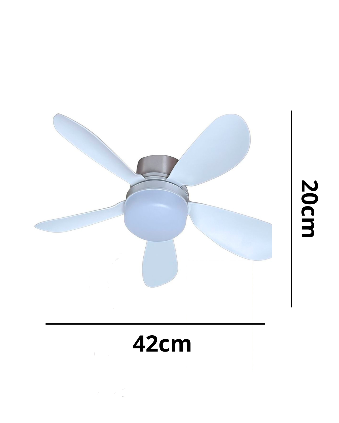 VentiladorBombillo™💡 5 aspas