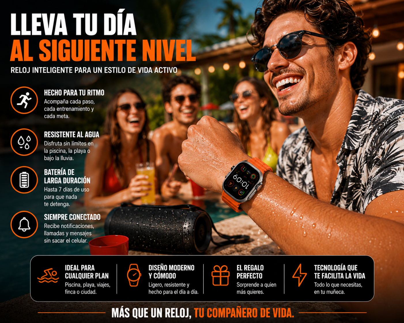 Smartwatch T500 Ultra