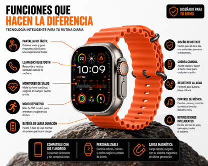 Smartwatch T500 Ultra